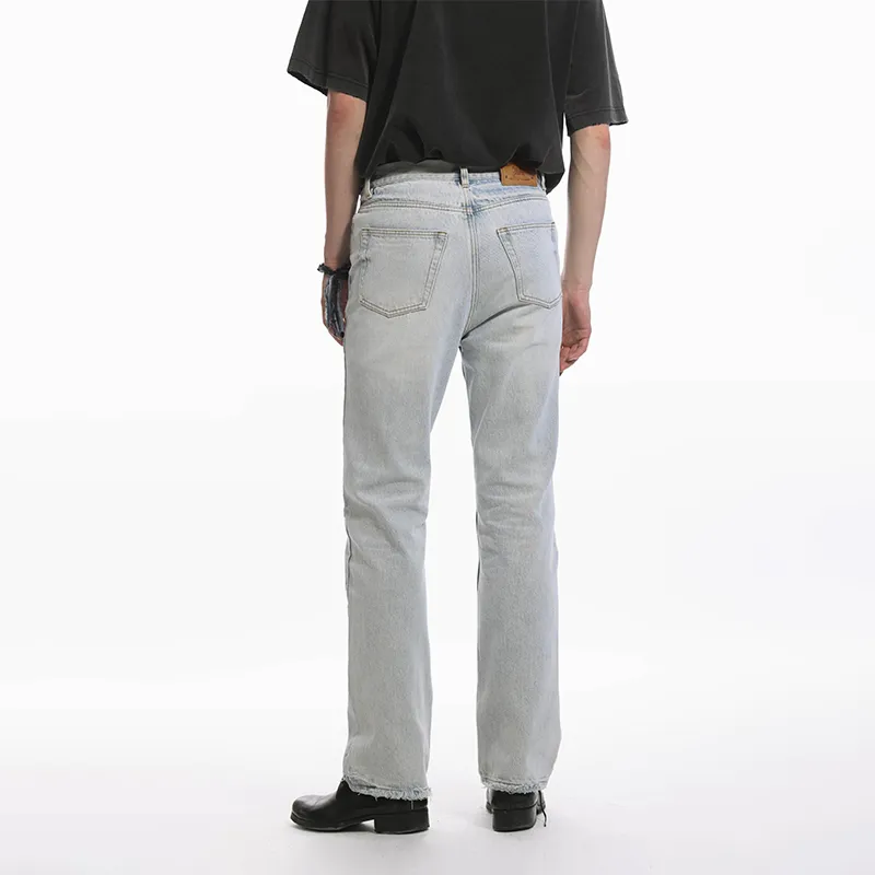 UNVESNO Jeans Unisex Light Blue-3