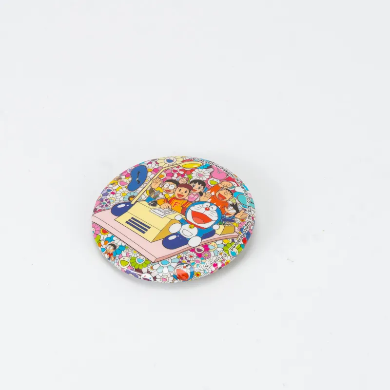 Takashi Murakami x Doraemon Prop Kaikaikiki Doraemon Brooch Badges-11