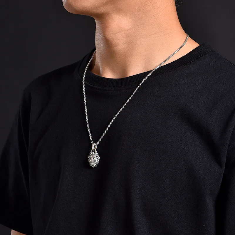 IDEAGEMER Necklaces Men-5
