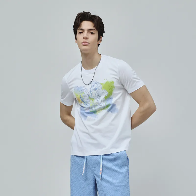 RARE T Shirts Men White-5