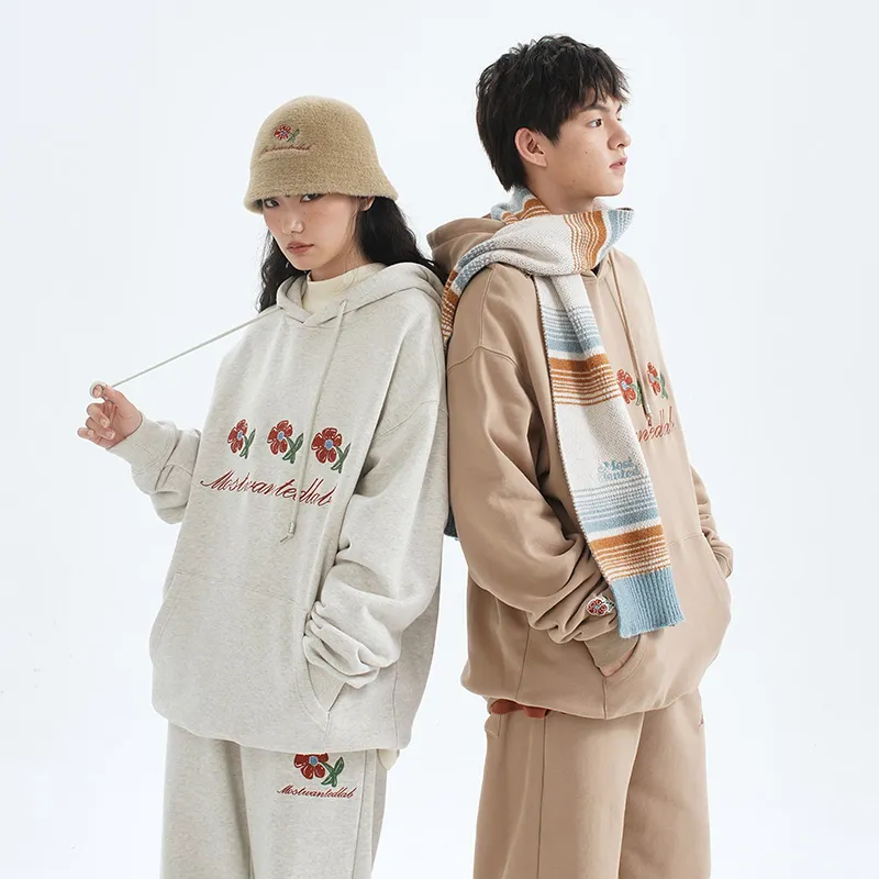 MostwantedLab MostwantedLab Vintage Flower Sweatshirt Unisex-3