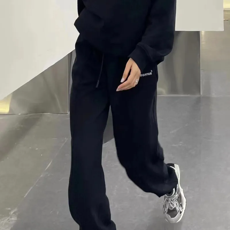 ONOFFON SS22 Sports Pants Unisex Black-2