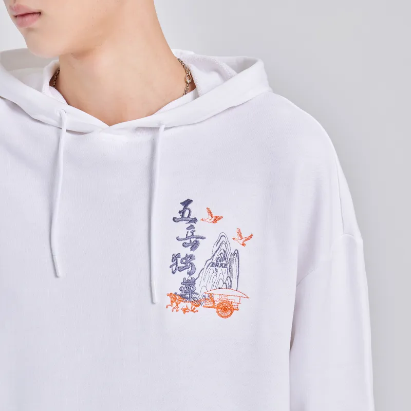 Erke Sweatshirt Men's True White-5