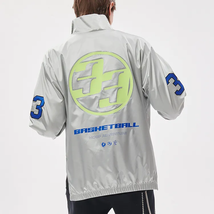FILA FUSION Jacket Men's Ukarla Silver-5