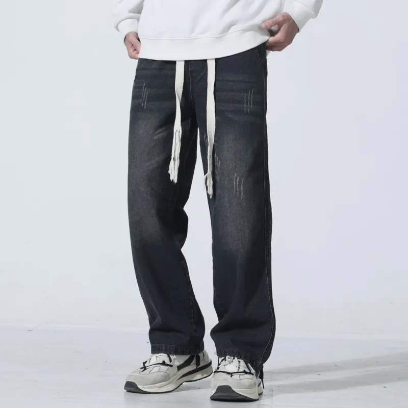 Antioffice Jeans Spring And Autumn Men's-4