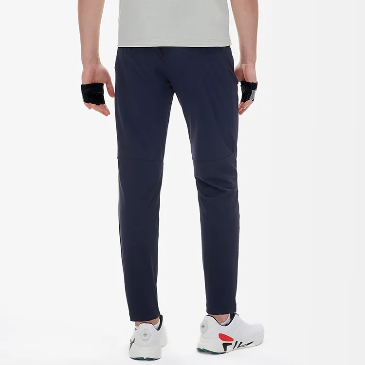 FILA Athletics Knitted Sweatpants Men Royal Blue-3