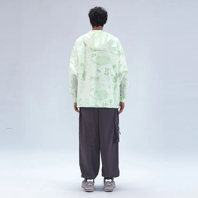 LAMLICKA Jackets Unisex Green-2