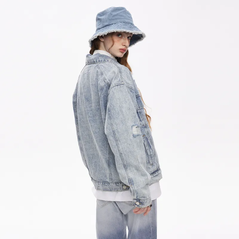 ICONS Lab Denim Jackets Unisex-5