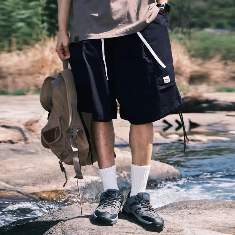 AMBER LIGHT AMBER LIGHT Mountain Outdoor Casual Shorts Unisex-12