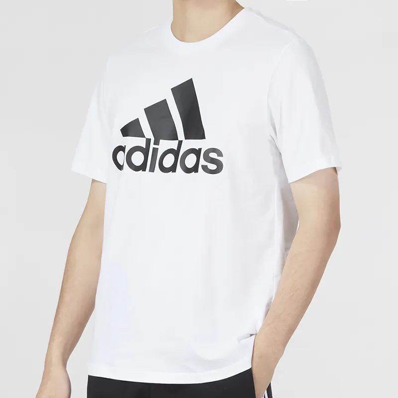 Adidas Essentials Single Jersey Big Logo Tee-2