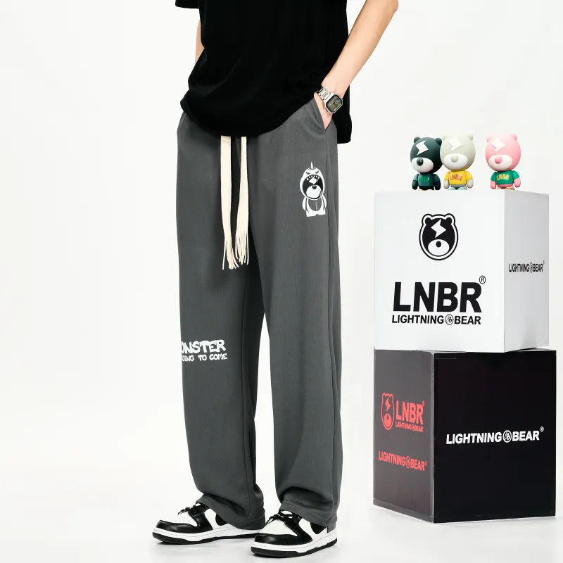 LIGHTNING BEAR Casual Pants Unisex-17