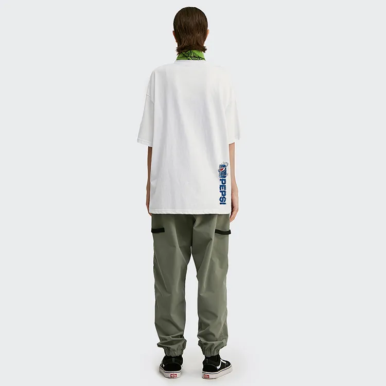 Pepsi Straight T-Shirt Unisex White-2