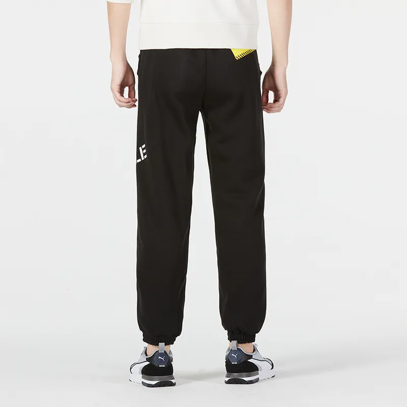 PUMA CLASSICS Knitted Sweatpants Men Black-3