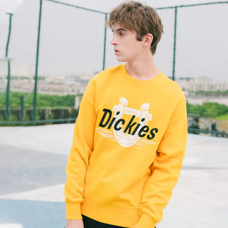 Dickies Sweatshirts Men Ginger Yellow-2