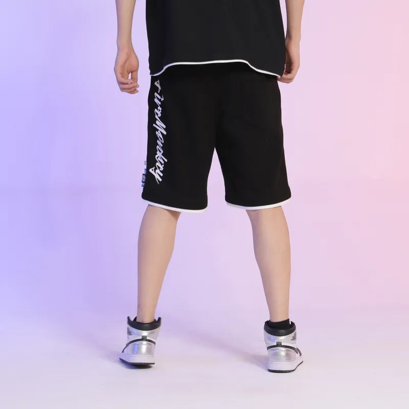 FireMonkey Casual Shorts Unisex Black-2