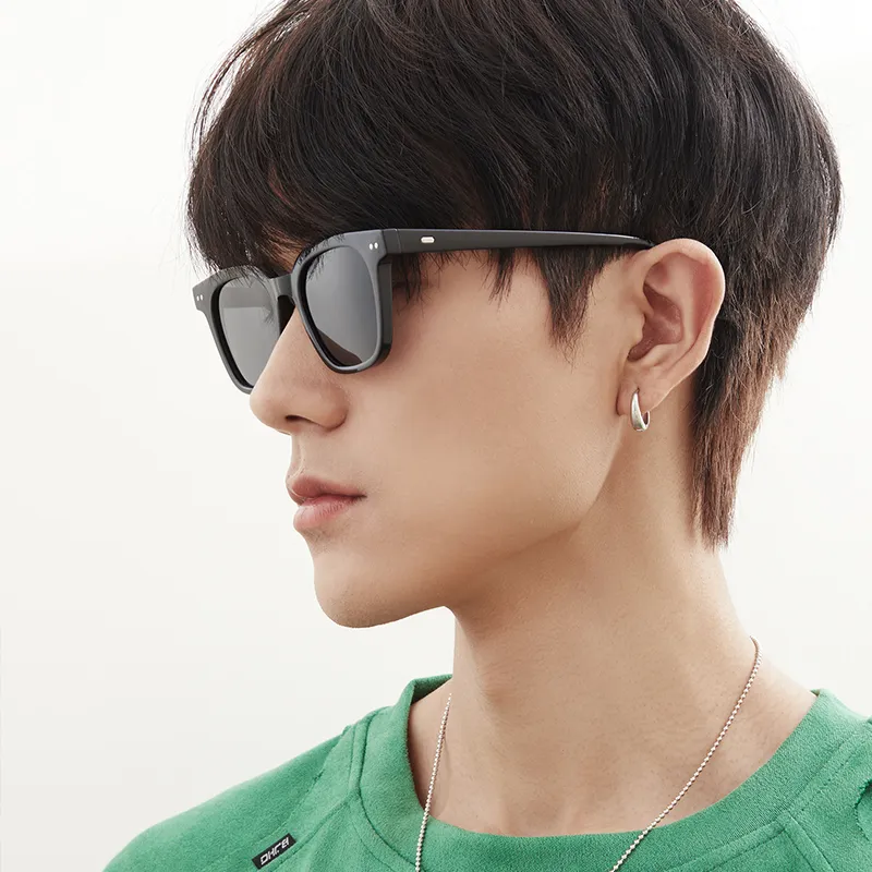 MUYKUY TR90 Square Sunglasses Unisex-7