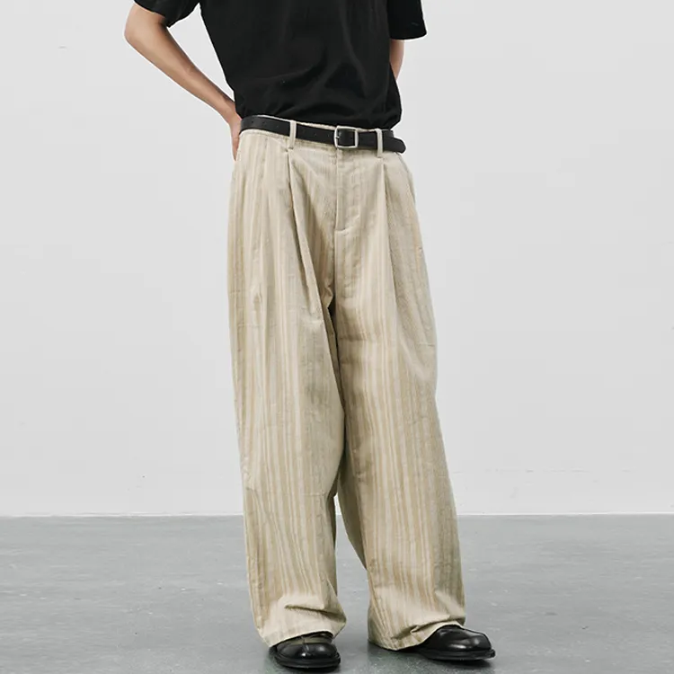 SeminP.ure Spring And Autumn Casual Pants Unisex Solid Color-11