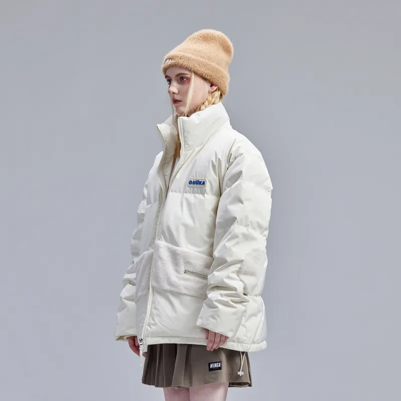 Guuka Down Jacket Unisex Beige Yellow-6