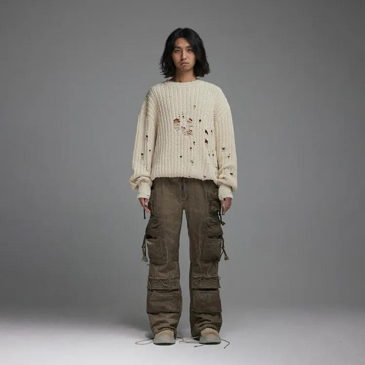D5OVE Flared Pants Casual Pants Unisex-2