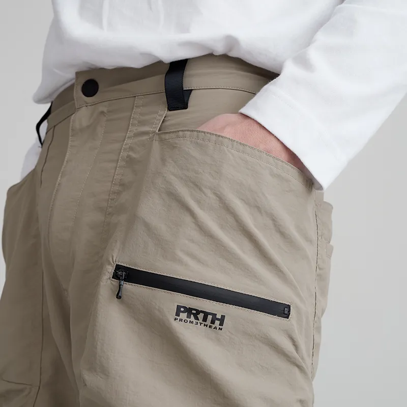 Prth Promethean Cargo Pants Men Gray Apricot-13