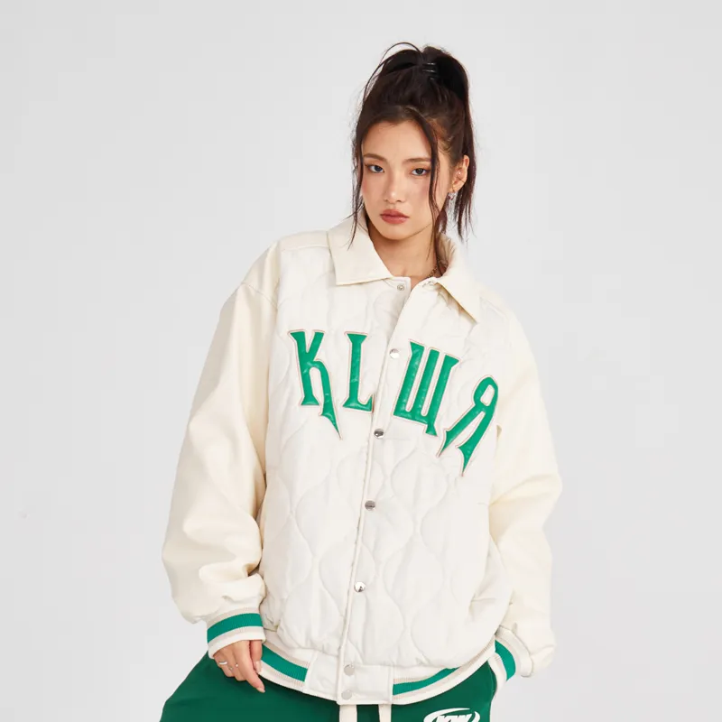 KILLWINNER Loose Fit Baseball Jacket Unisex-7