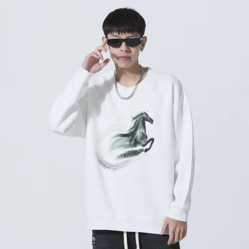 Antioffice Sweatshirts Men White-4