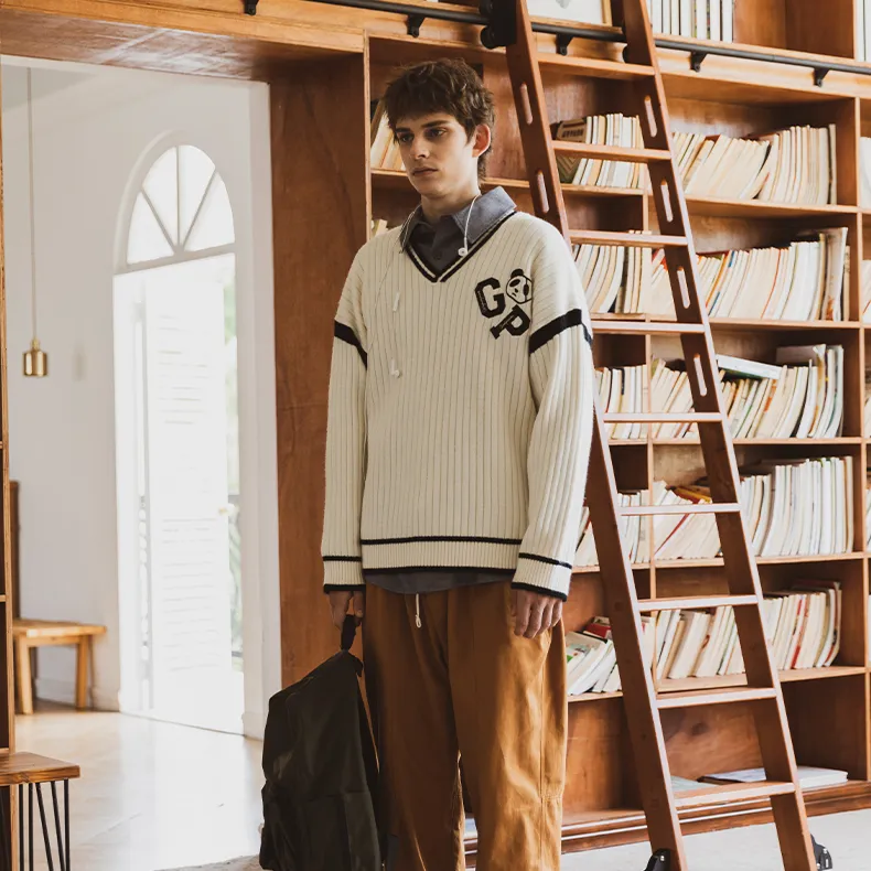 WAYNEXZAVIER Sweaters Men Ecru-3