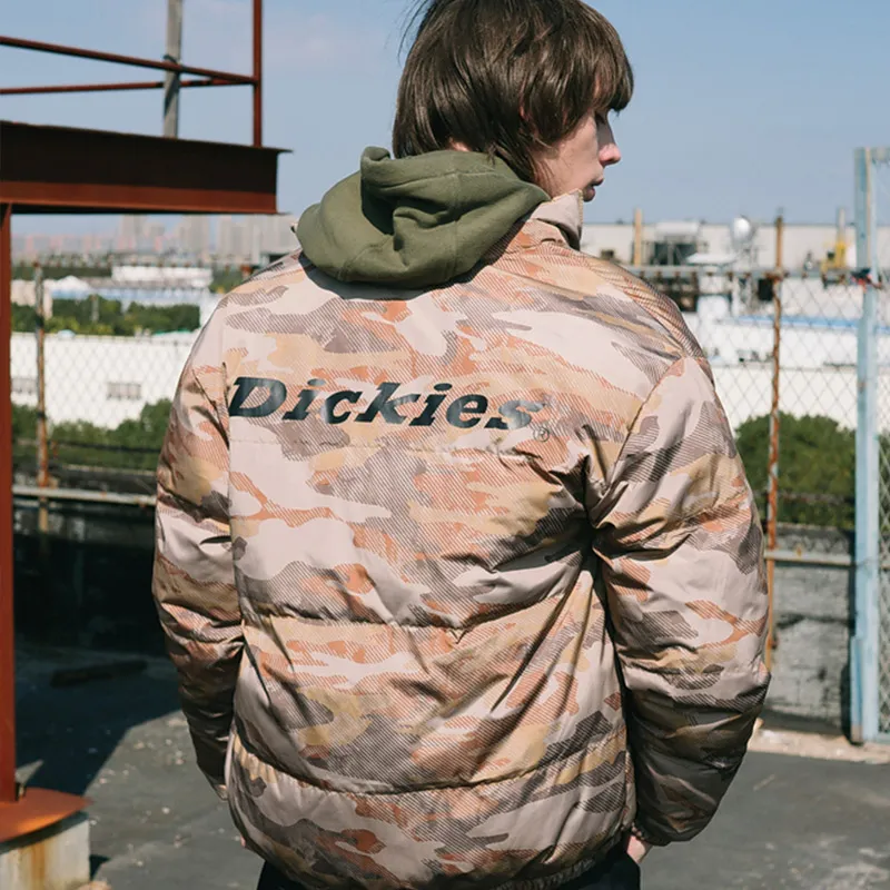 Dickies Down Jackets Men Khaki-4