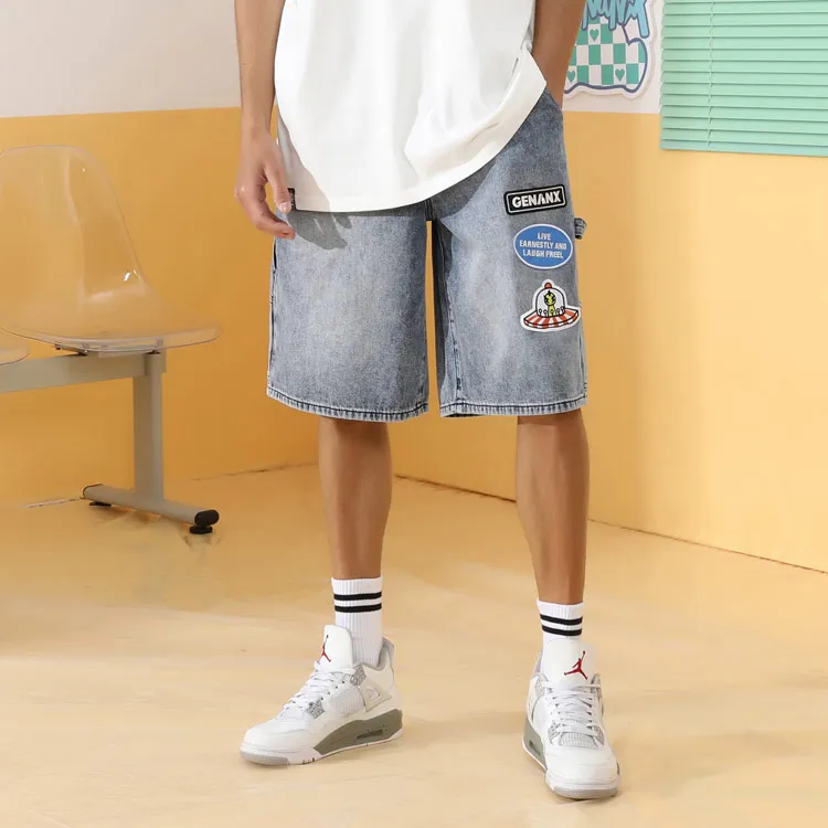 GENANX Denim Shorts Unisex-7