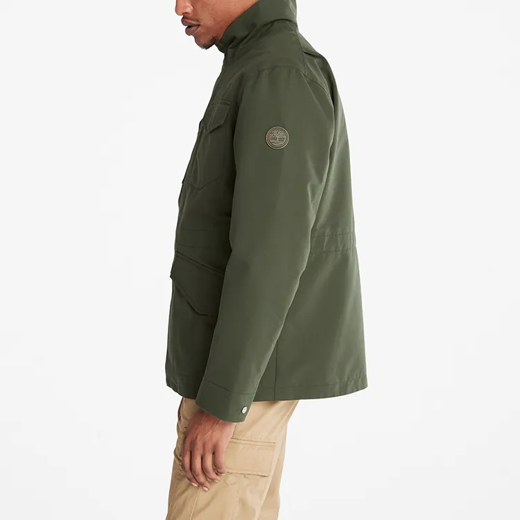 Timberland Puffer Jackets Men Luggage Bag Green-8
