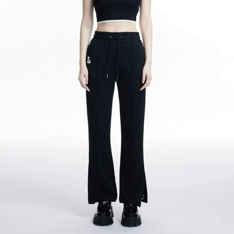 LIUREGALI Casual Pants Women's Black-2