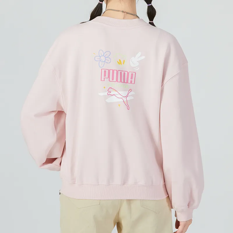 PUMA Sweatshirt Women's Lotus Color-3