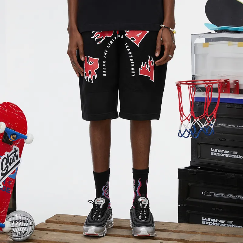 Wild Child Club Basketball Shorts Unisex Black-2