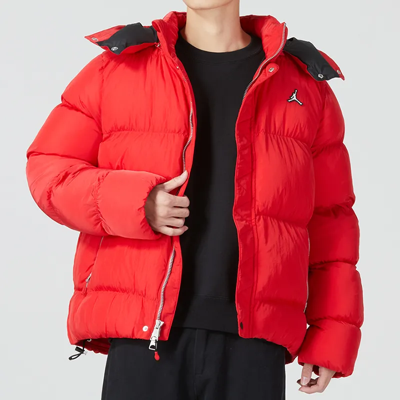 Jordan Puffer Jackets Men Red-2