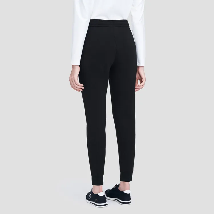 DESCENTE Knitted Sweatpants Women's Black BK-3