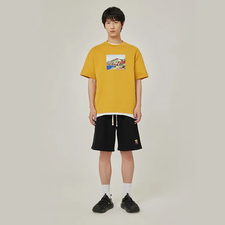 Penfield T-Shirts Unisex Medium Yellow-2