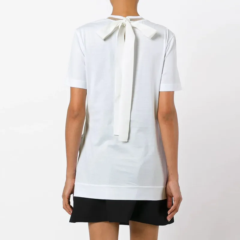 FENDI T Shirts Women's White-3