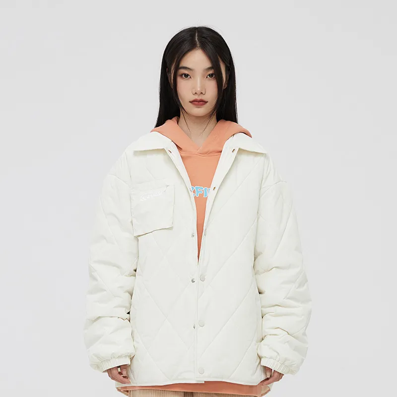 Fun x Garfield Puffer Jacket Unisex Light Base Color-3