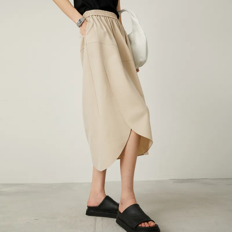 SOLWEIGE Casual Long Skirts Women's-6