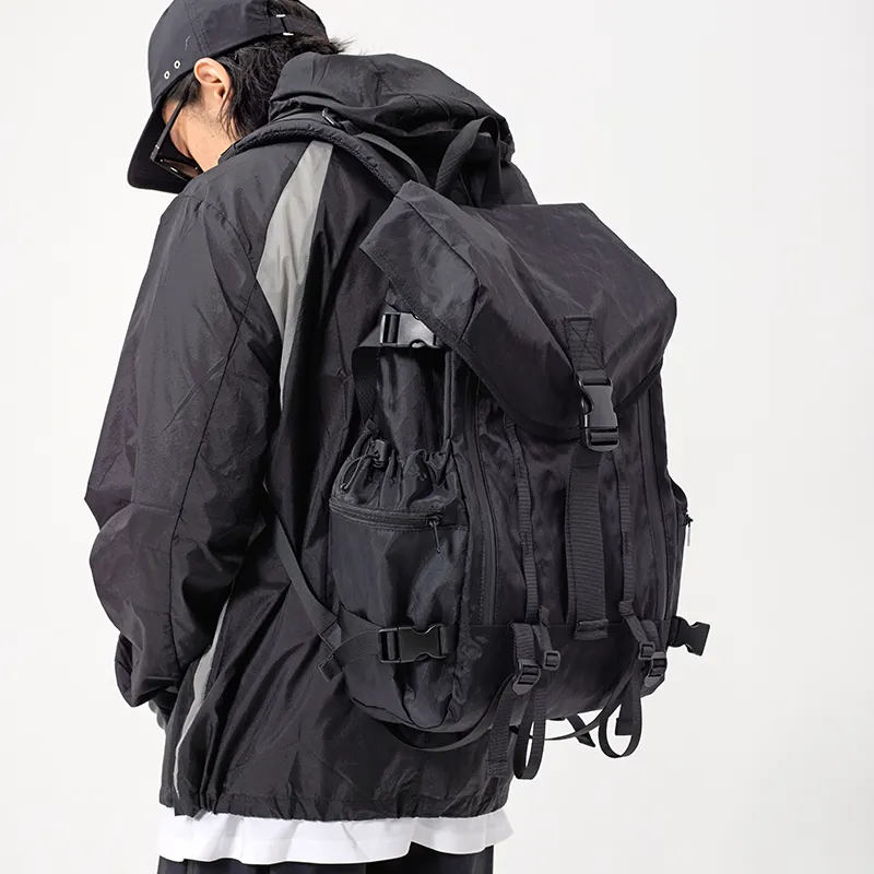 MYEDITION 24LS32LL Laptop Bag Backpack Outdoor Bag Polyester With Nylon Multicolor Unisex-13