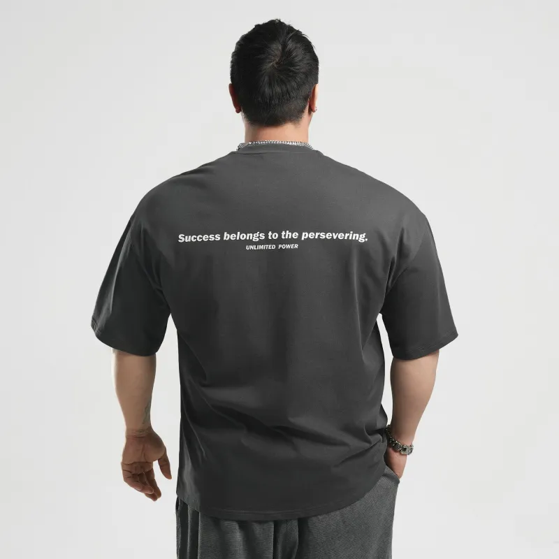 LUJIAMEN T-Shirt Unisex Black/White/Dark Gray/Dark Gray-11