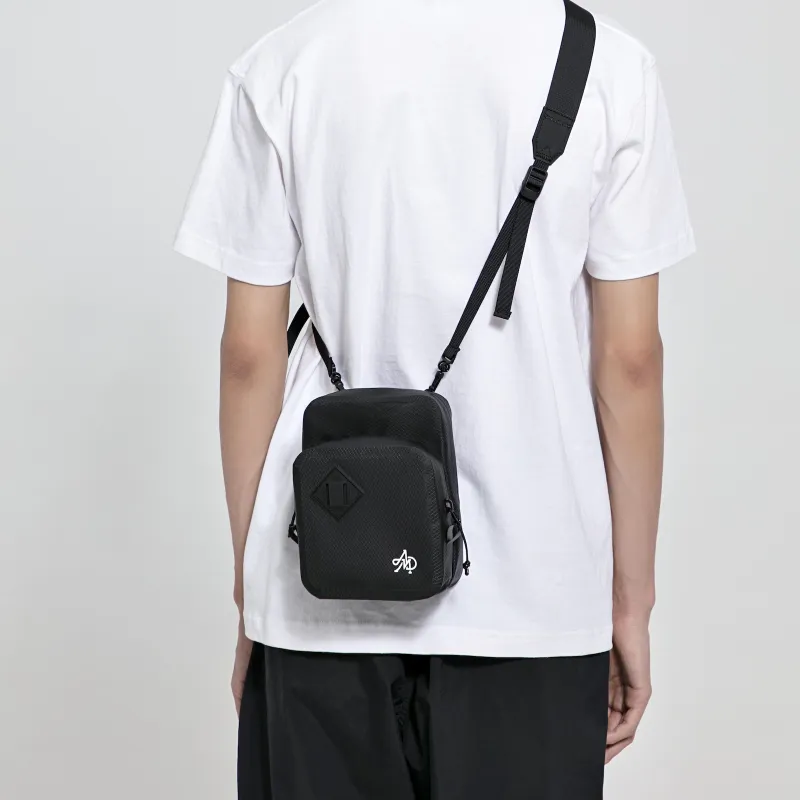 The MAD HATcher Thermoplastic Polyurethane Colorful And Transparent Backpack Shoulder Bag Unisex Black/Transparent-5