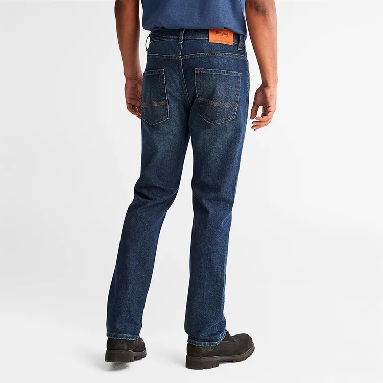 Timberland SS24 Jeans Men's Dark Blue-3