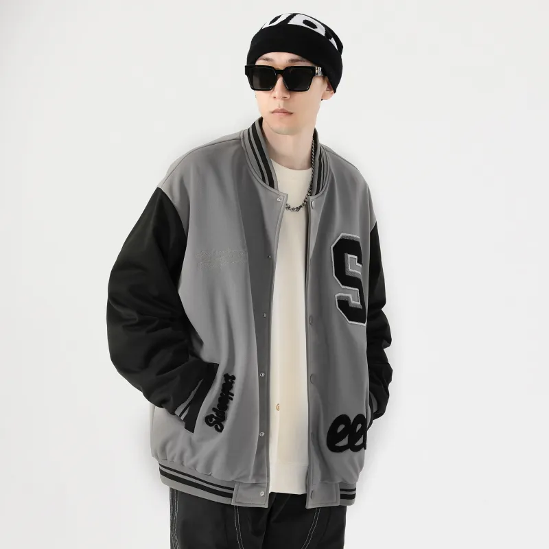 SIDEEFFECT Baseball Jacket Coat Unisex-14