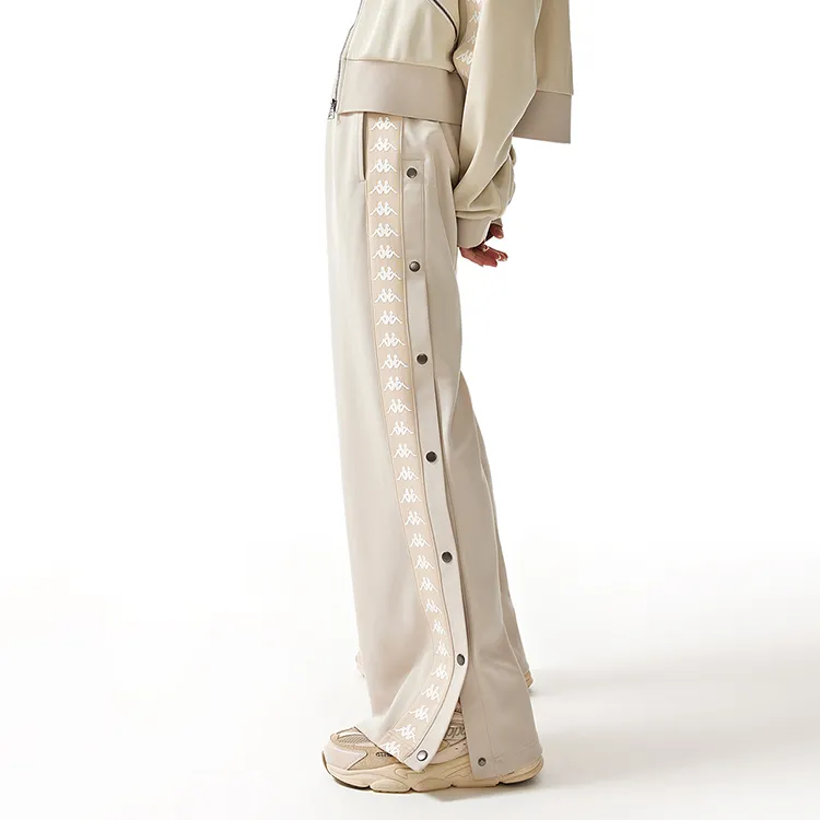 Kappa Casual Pants Women's Malt Beige Brown-3