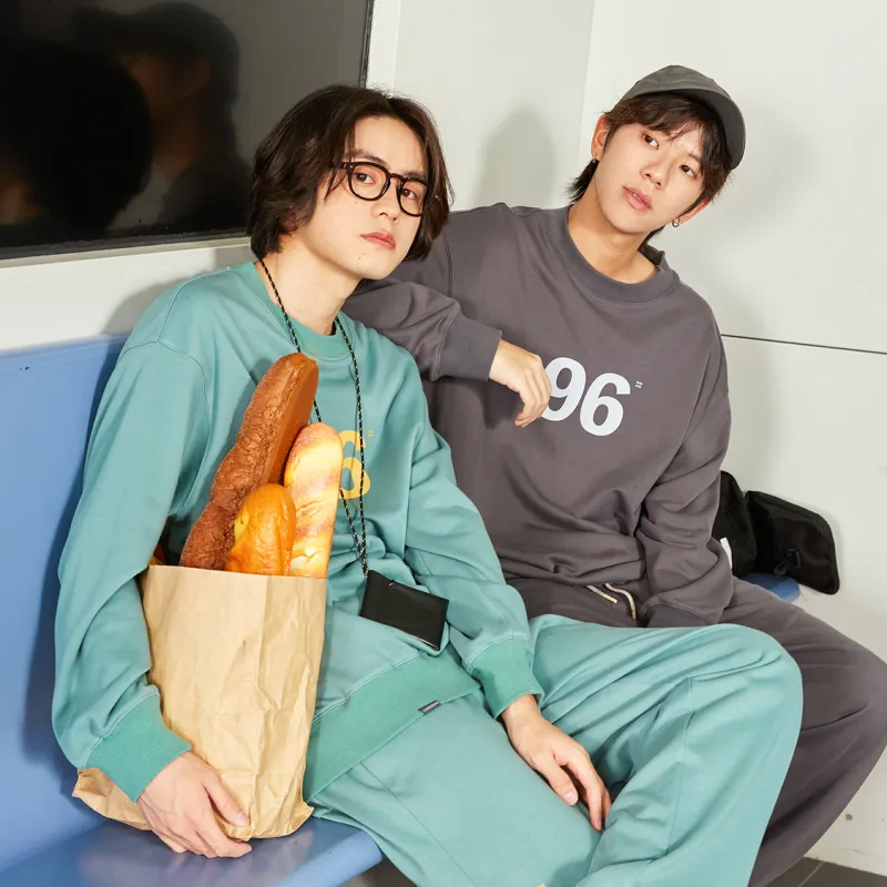 TIKIMOMOKA Japanese Tooling Couple Series Sweatshirts Unisex-5