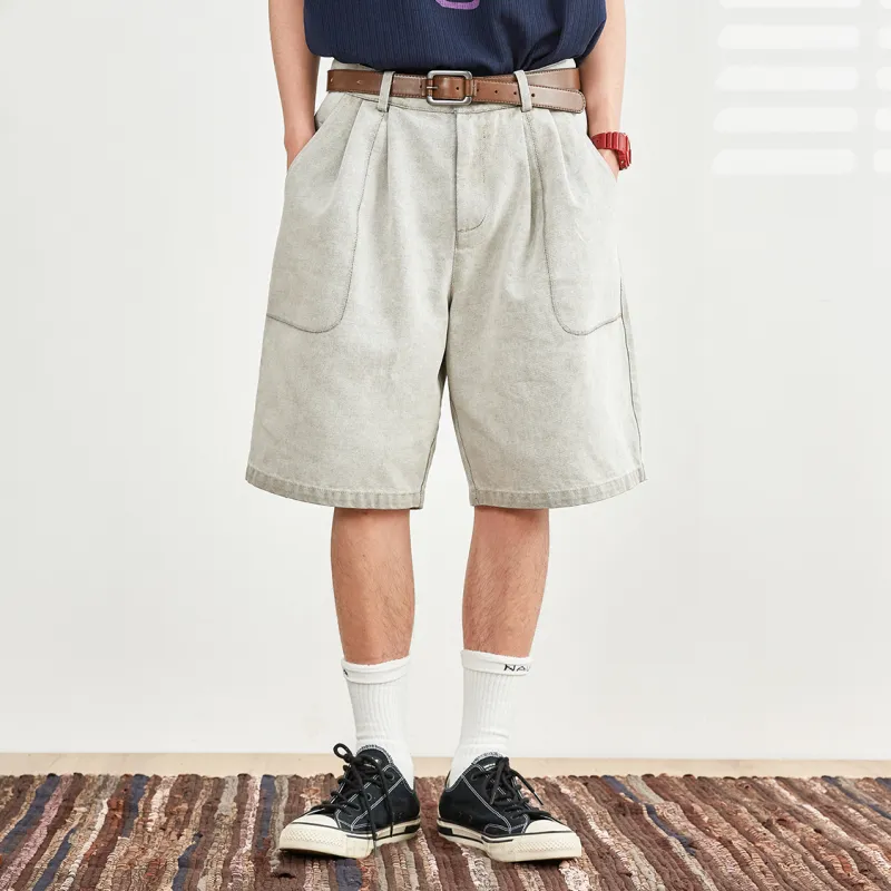 TIKIMOMOKA Loose Fit Shorts Unisex-2
