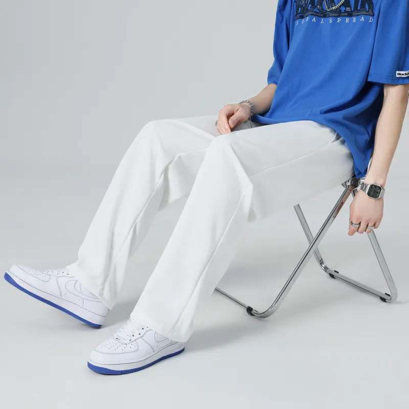 RAINCOME Straight Casual Pants Unisex-10