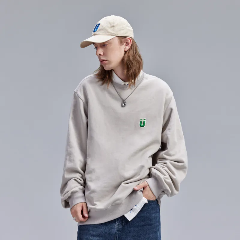 Guuka Sweatshirt Men's Float Stone Color-4