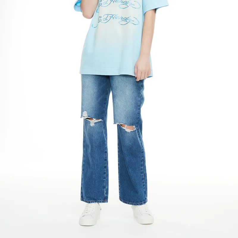 Ed Hardy Straight Jeans Women's Indigo-2